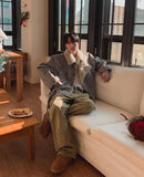Warp Vintage Dyeing Balloon Cargo Pants