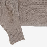 [NONCODE] ONBIA Damage Knitwear