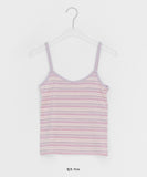 Niero Stripe Tencel String Sleeveless
