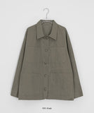 Tiol Cotton Collar Bomber Jacket