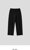 Rude wide pin tuck slacks