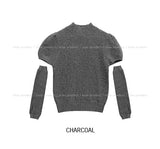Ond Angora Half Turtleneck Knit Warmer Set