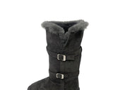 Brill Fur Platform Sole Ugg Long Boots