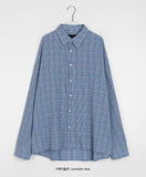 [unisex] Lomite Color Check Over Shirt