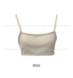 Glits see-through mesh strap bustier