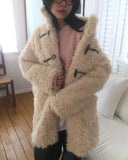Mikal Overfit Fur Duffle Coat