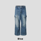 Ed Dart Cargo Denim Pants