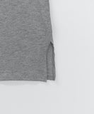 Moibe Plain Slit Shibori Long Sleeve Tee