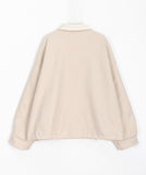 Tinbar String Wool Blouson Jumper