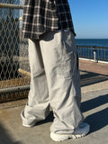 Diagonal Cargo Hip-hop Pants
