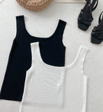 Kune U-neck Knit Sleeveless