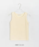 Stuka Color Basic Ribbed Sleeveless