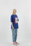 Overfit Opening Close Short Sleeve Tee