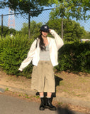 Keshi Pigment Washed Cargo Bermuda Shorts