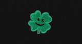 Clover Smile Embroidery Pique Short Sleeve T-shirt
