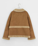 Hiet Wool Suede Mustang Jacket
