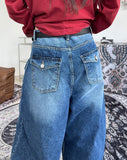 Lyle Pocket Brush Denim Pants
