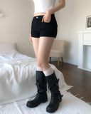 Cathy Back Pocket Low Shorts