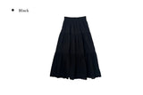 Tenu Tiered Frill Long Banding Skirt