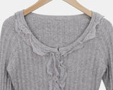 Levin Frill Lace Cardigan