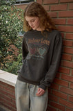 Velour Love Pigment Sweatshirt