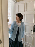 Handka Linen Round Blouse