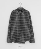 [unisex] Tantenin Check Long Sleeve Shirt