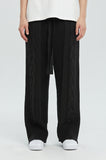 CABLE KNIT WIDE PANTS
