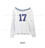 17 Numbering Summer Color Matching Knit