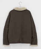 [unisex] Robine Wool Washing Bomber Jumper Jacket
