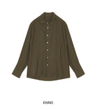 Mirow See-through Basic Long Sleeve Shirt