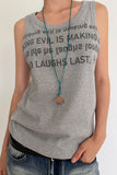 VINTAGE TASSEL BEAD NECKLACE