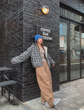 Brit Pleats Pintuck Balloon Pants