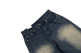 Opal Side Washing Wide Denim