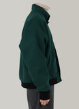 High-neck warmer jacket