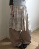 Kenu Cutout Balloon Wide Cotton Pants