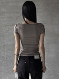Wed Lettering Slim Tee