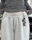 Edith Adjust Brushed Incision Pants