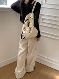 Cliff Color Matching String Mini Nylon Backpack