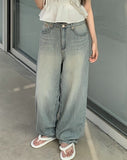 [Summer Fabric] Early Denim Wide Pants