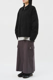 (W) Son Cargo Long Skirt