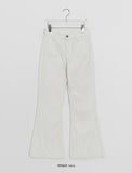 Hinin Bootcut Corduroy Banding Pants