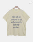 Kipel Lettering Short Sleeve T-shirt
