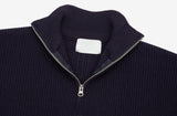 Aron knit zip-up