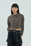 COTTON WESTERN CROP SHIRT