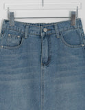 Beamtrue Summer Denim Long Skirt