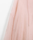 Metten See-Through Hood Boxy Shirt