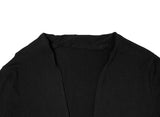 Eo Soft Slim Long Sleeve Shawl Open Cardigan