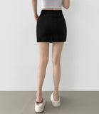 Tight Banding H-line Cotton Skirt Pants