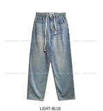 Ripple Semi Baggy Denim Pants